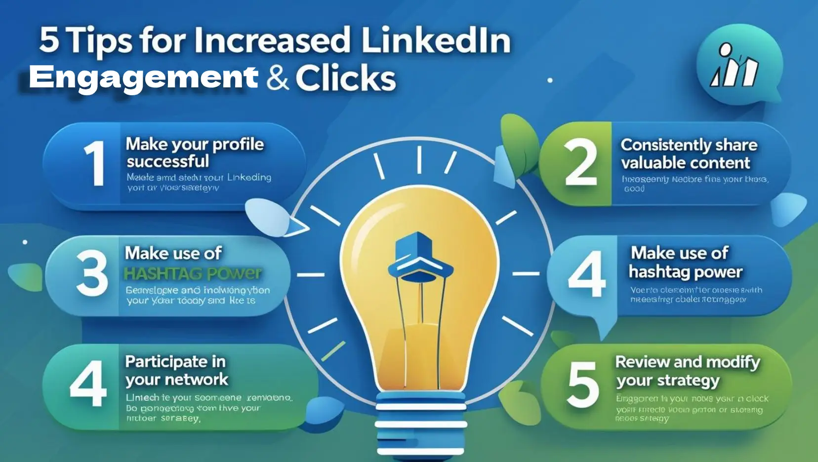 5 Tips to Get More LinkedIn Engagement and Clicks